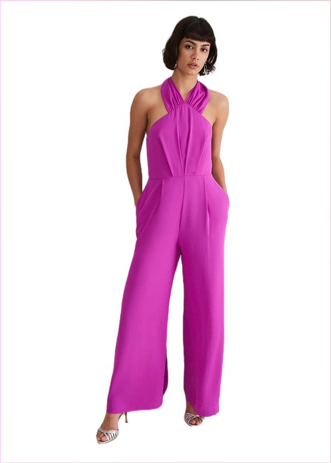  Simone Wide Leg Jumpsuit Fuschia 221742436