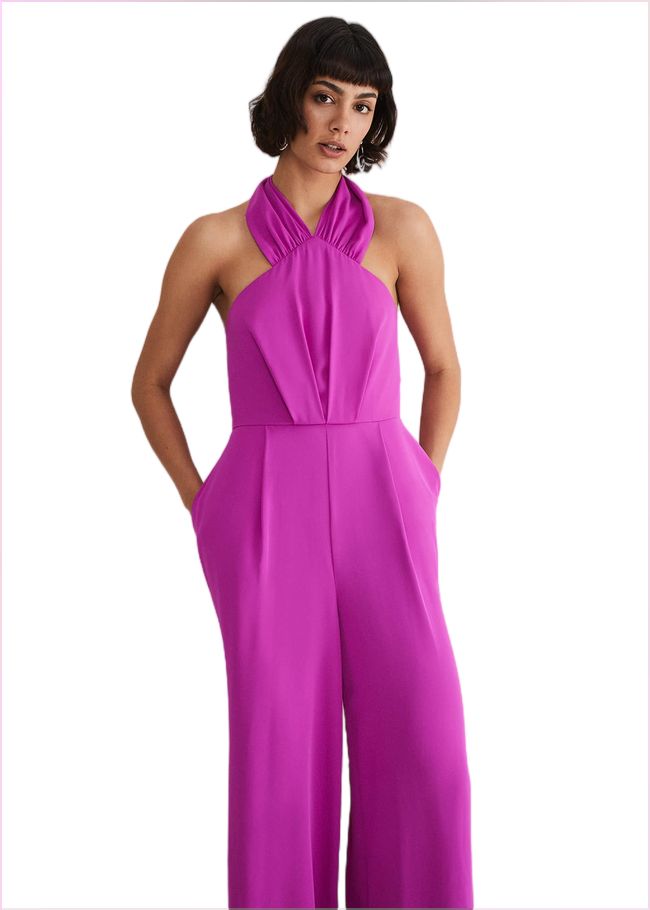  Simone Wide Leg Jumpsuit Fuschia 221742436