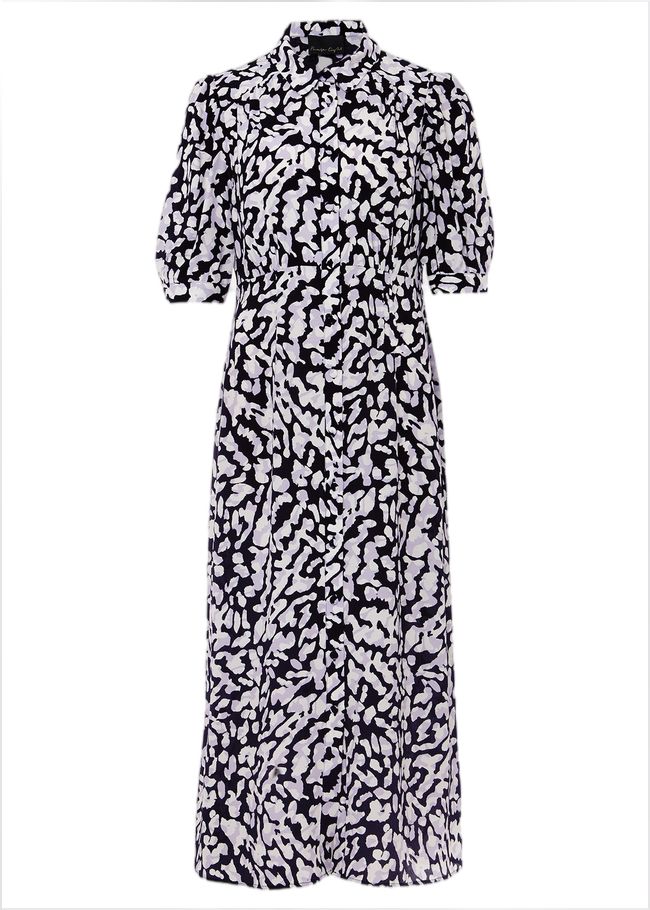  Cosette Lilac Animal Print Midaxi Dress Lilac 221745608