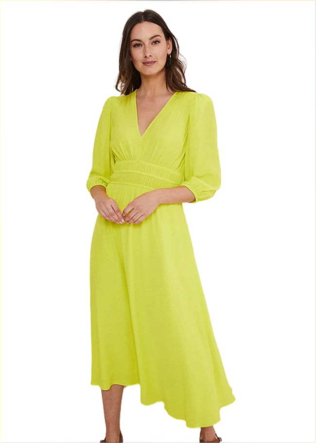  Lina Lime Midi Dress Lime 221760967