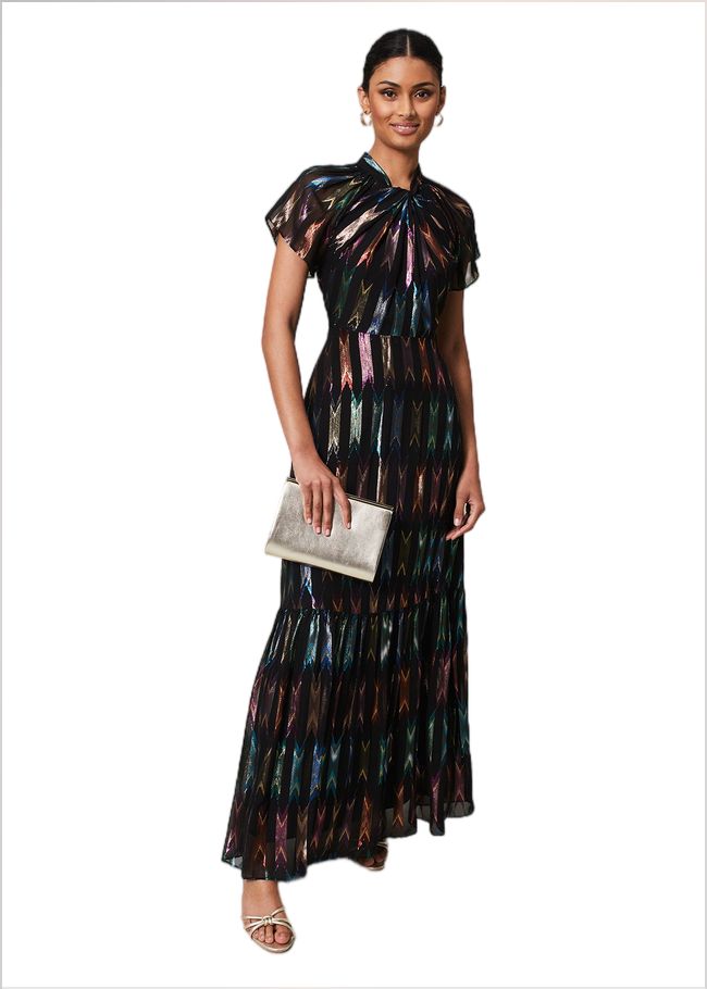  Letitia Fil Coupe Maxi Dress Multi-Coloured 221788000