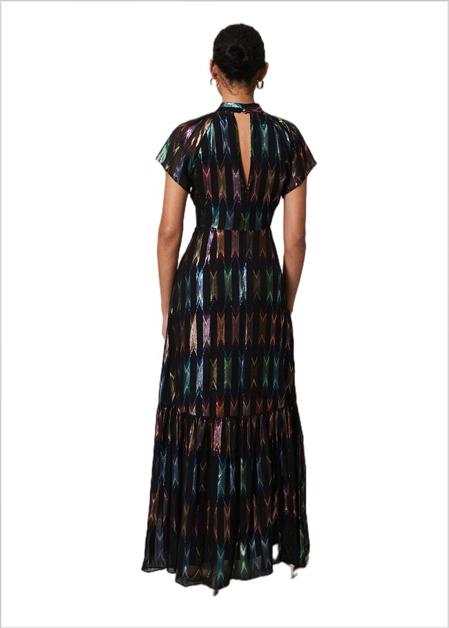  Letitia Fil Coupe Maxi Dress Multi-Coloured 221788000