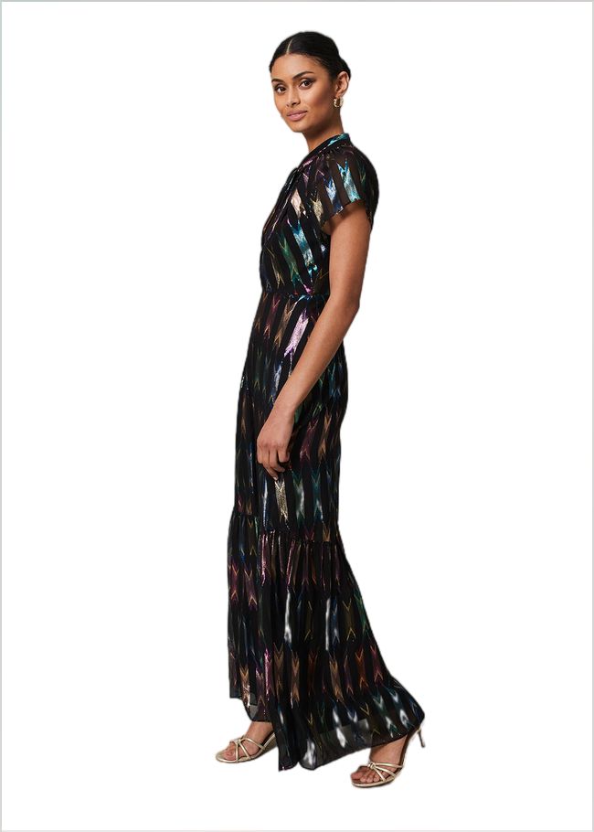  Letitia Fil Coupe Maxi Dress Multi-Coloured 221788000