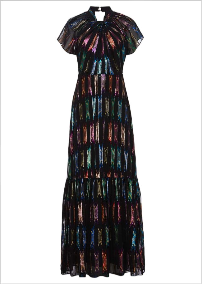  Letitia Fil Coupe Maxi Dress Multi-Coloured 221788000