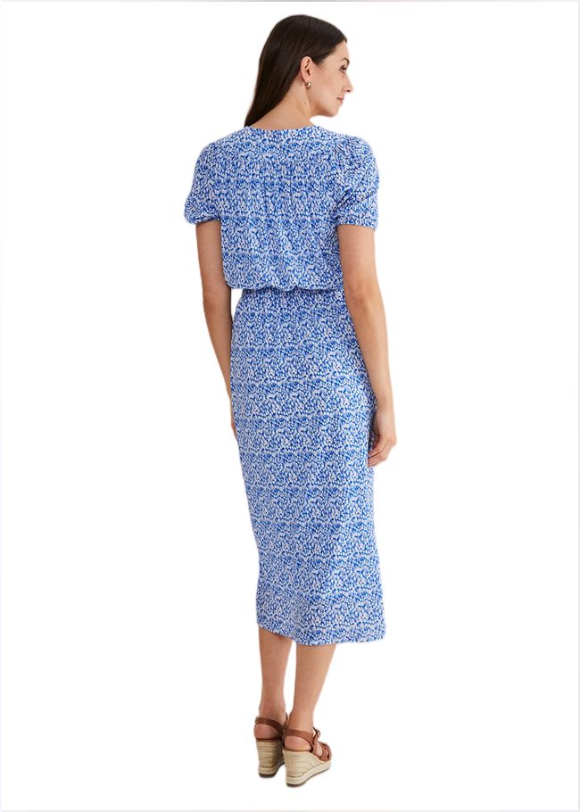  Melani Ditsy Dress Blue 221824408