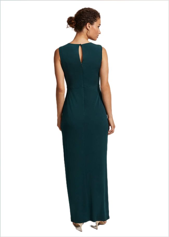  Christabel Dark Green Maxi Dress Dark Green 221835450