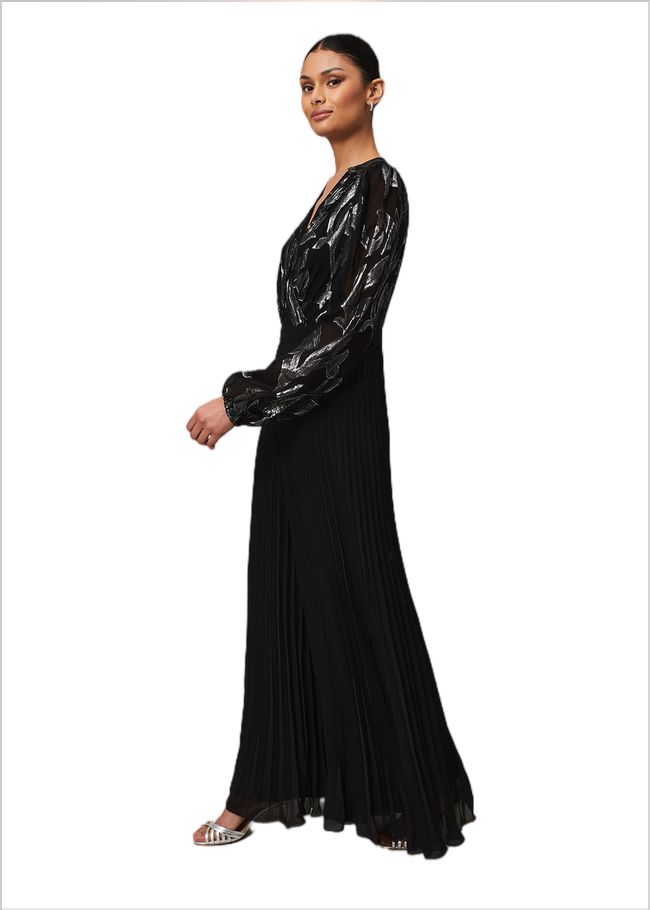  Althea Wide Leg Jumpsuit Black 221900050