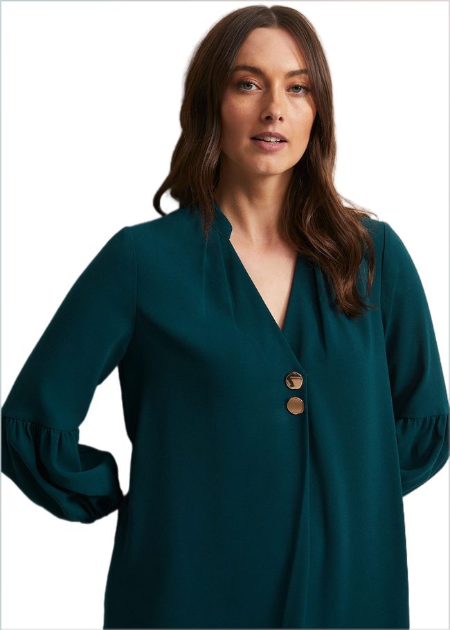  Charlotte Tunic Dress Teal 221917402