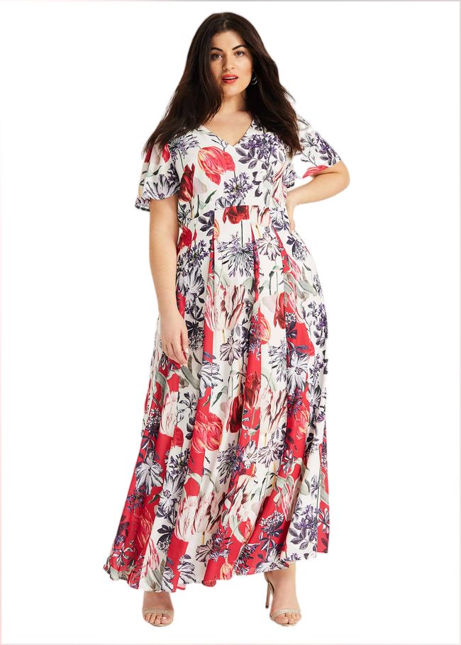  Patricia Floral Maxi Dress Multi-Coloured 230506000