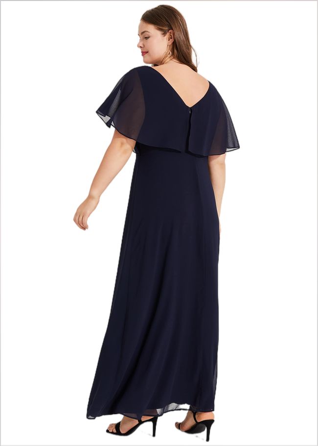  Albertina Maxi Dress Navy 230526351