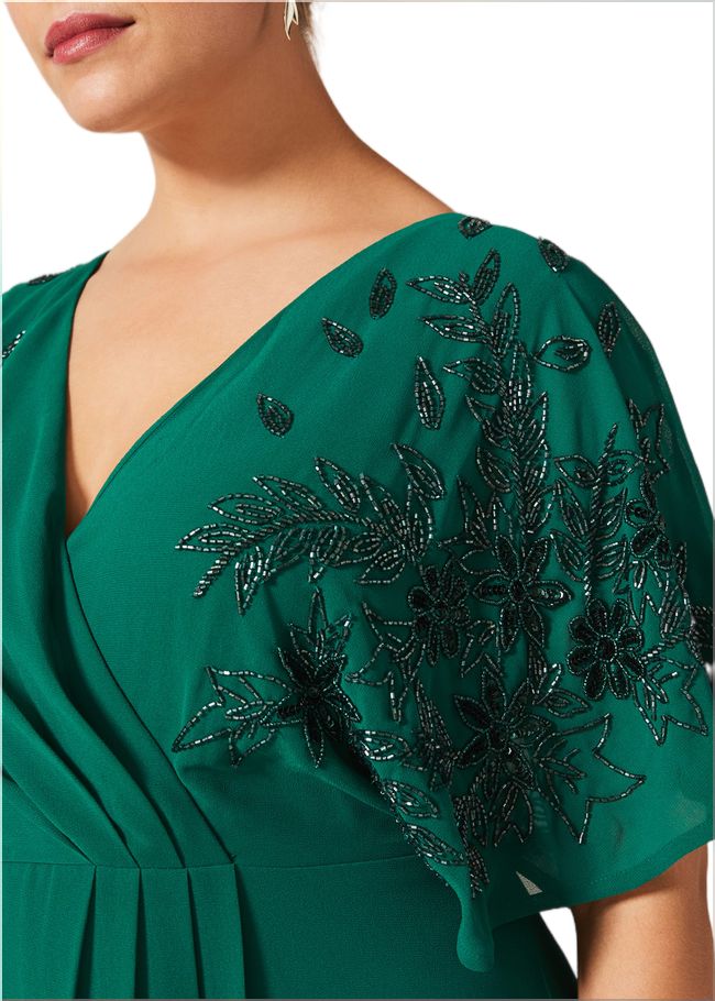  Tabitha Beaded Maxi Dress Emerald 230595832