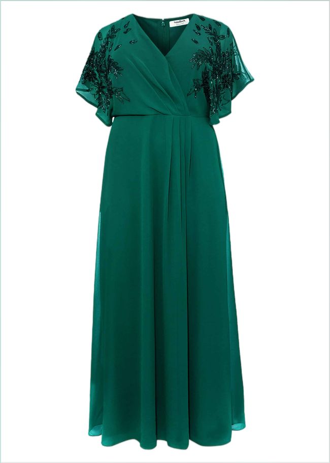  Tabitha Beaded Maxi Dress Emerald 230595832