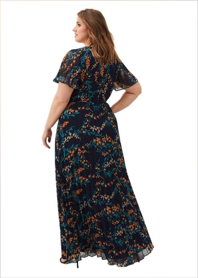  Annie Floral Maxi Dress Navy/Multi 230678493