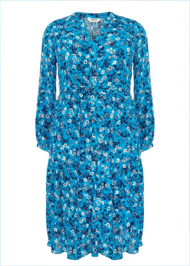  Sophia Floral Dress Kingfisher 230759371