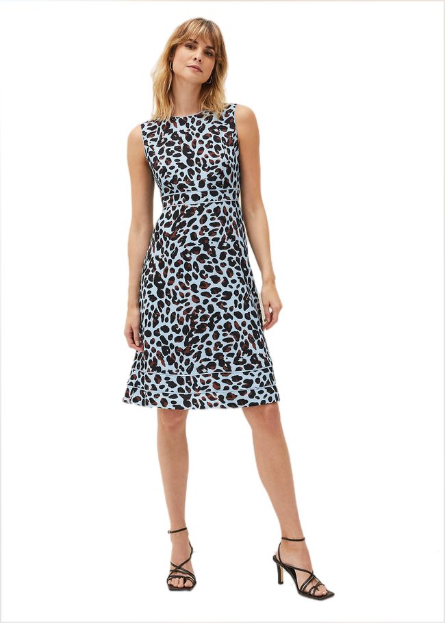  Arizona Leopard Dress Blue Multi 240715570