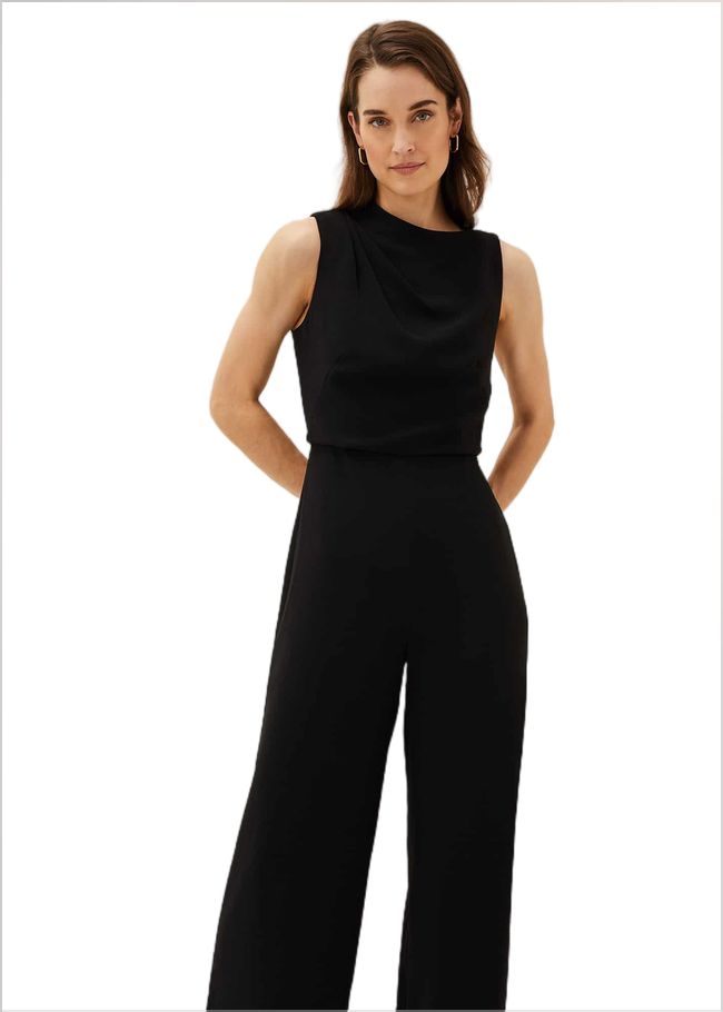  Jovie Wide Leg Jumpsuit Black 240733050