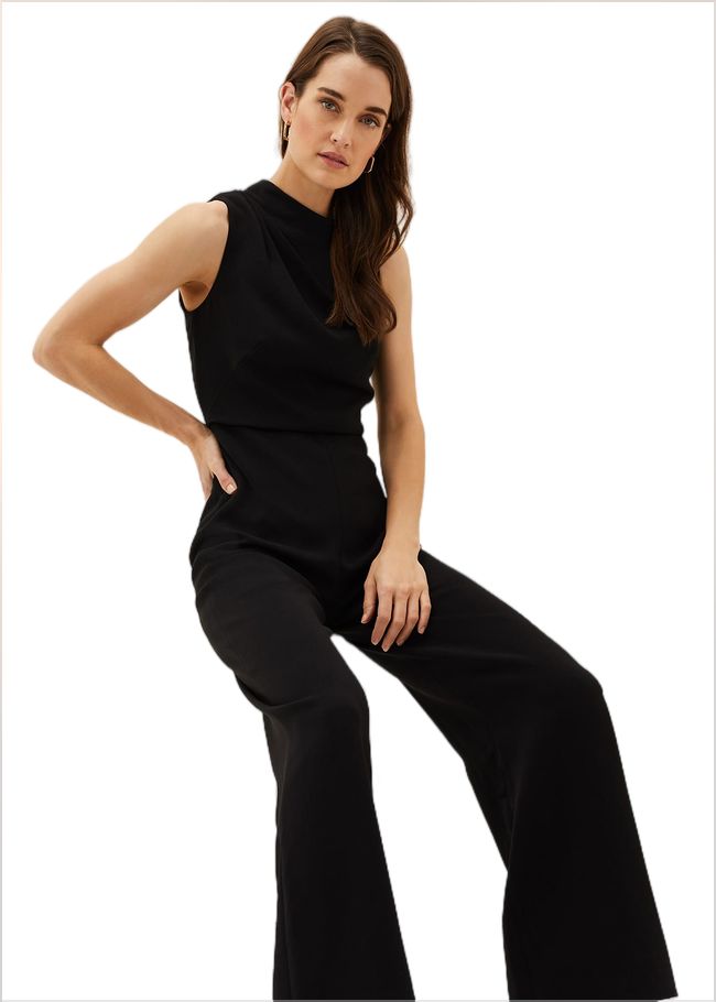  Jovie Wide Leg Jumpsuit Black 240733050